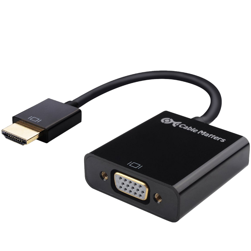 Active HDMI to VGA Adapter Active HDMI to VGA Adapter
