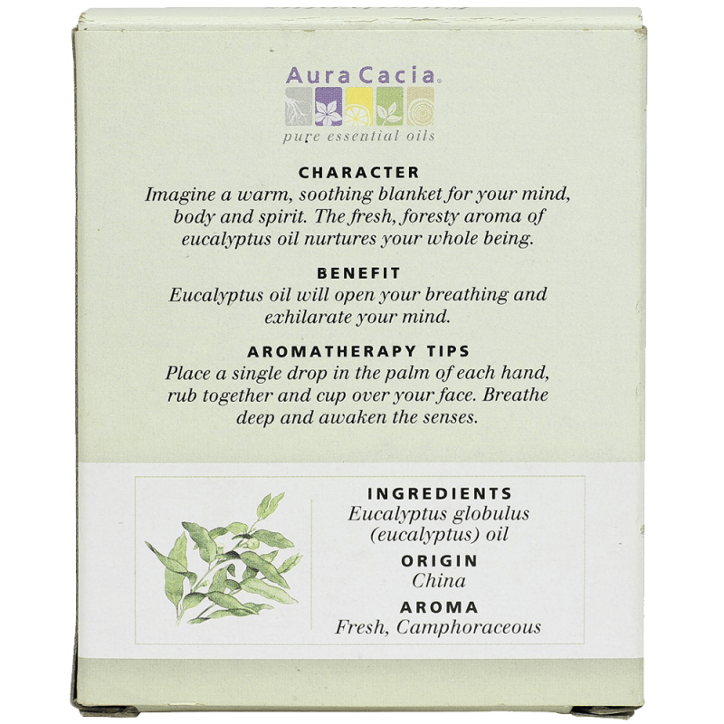 Aura Cacia Organic Essential Oil Eucalyptus