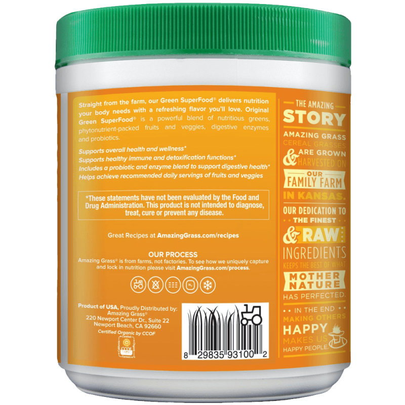 Amazing Grass Green SuperFood Original 30 Servings 8.5