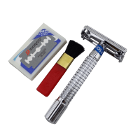 Chrome Plated Butterfly Double Edge Safety Razor