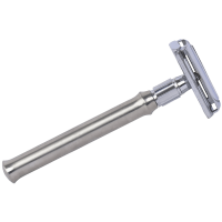 Luxrite Butterfly Head Safety Razor - Long Stainless Steel Handle