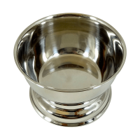 Barbero Stainless Steel Shaving Bowl for Shaving Soap