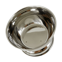 Barbero Stainless Steel Shaving Bowl for Shaving Soap