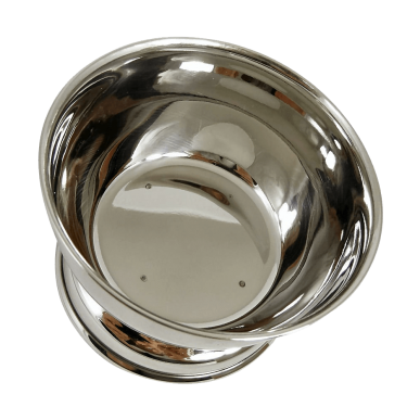 Barbero Stainless Steel Shaving Bowl for Shaving Soap