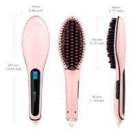 Apalus Brush Hair Straightener Detangling Hair Brush