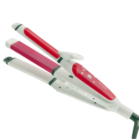 Hialstar 3 in 1 Hair Care Anion Straightening Irons Curler Plate