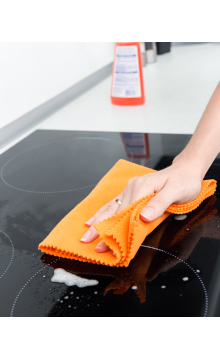 Cleaning work in the house 