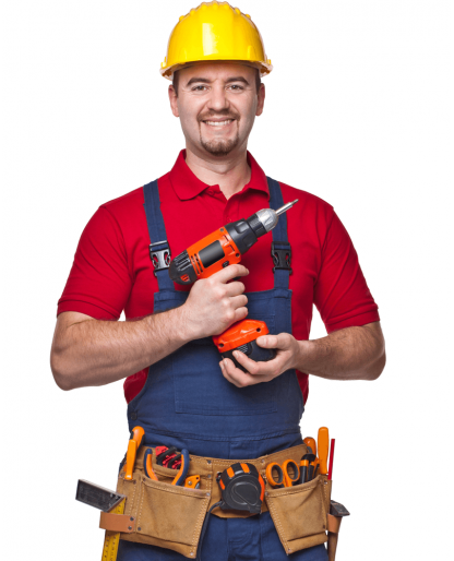 Builder working 