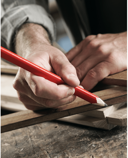 Carpenter planed wood 