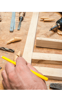 Carpenter planed wood 