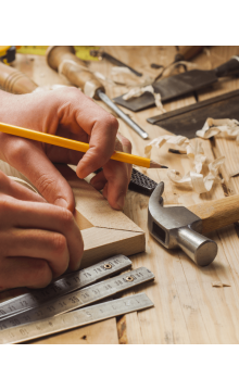 Carpenter planed wood 