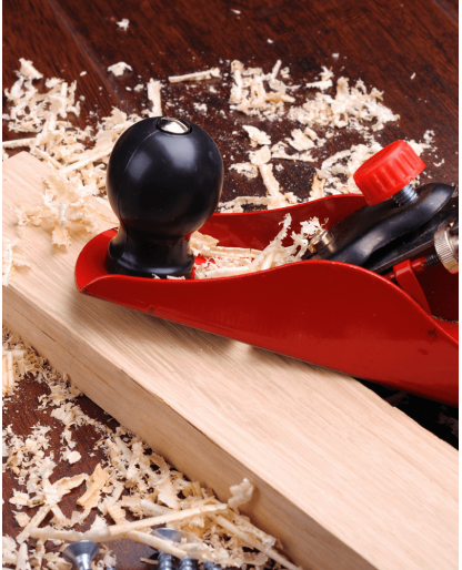 Carpenter planed wood 
