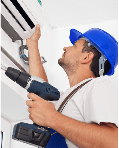 Air conditioner installer