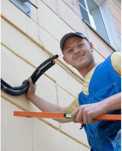 Air conditioner installer