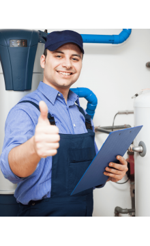 Hot-water heater service 