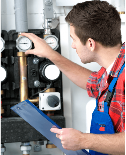 Hot-water heater service 