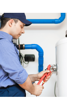 Hot-water heater service 