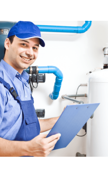 Hot-water heater service 