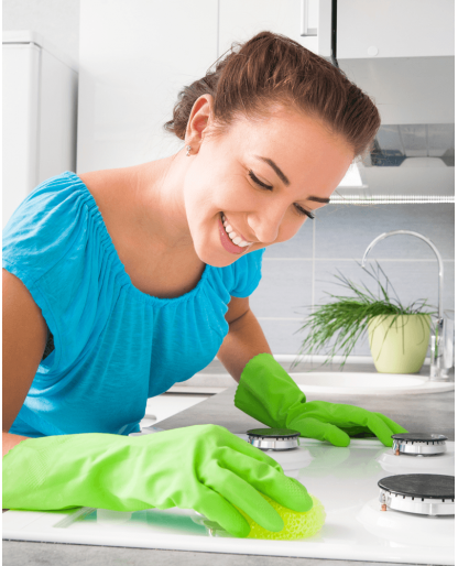 Kitchen cleaning 