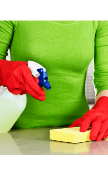Kitchen cleaning 
