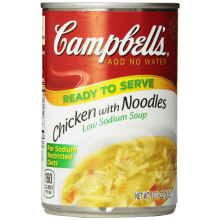 Sodium Chicken with Noodles Soup Sodium Chicken with Noodles Soup