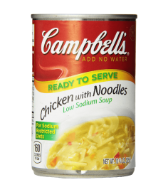 Sodium Chicken with Noodles Soup Sodium Chicken with Noodles Soup