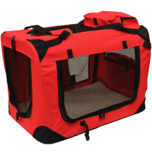 Crate with Fleece Mat and Food Bag Crate with Fleece Mat and Food Bag