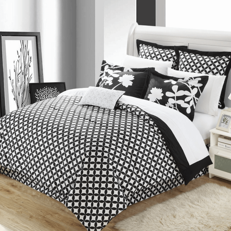 7-Piece Comforter Set with Pillow