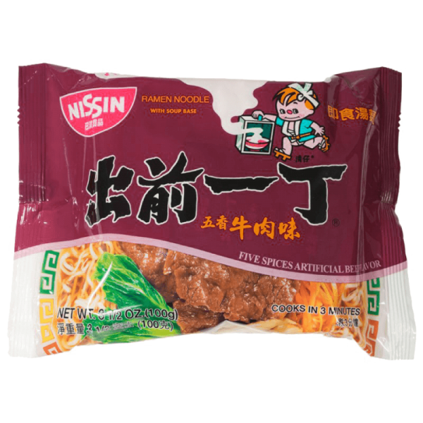 Nissin Beef Noodle Soup 3.3 oz