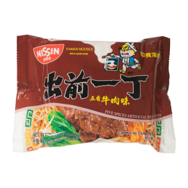 Nissin Beef Noodle Soup 3.3 oz Nissin Beef Noodle Soup 3.3 oz