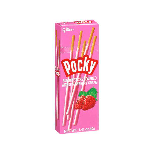 Glico Pocky Strawberry Flavor - 1.58oz