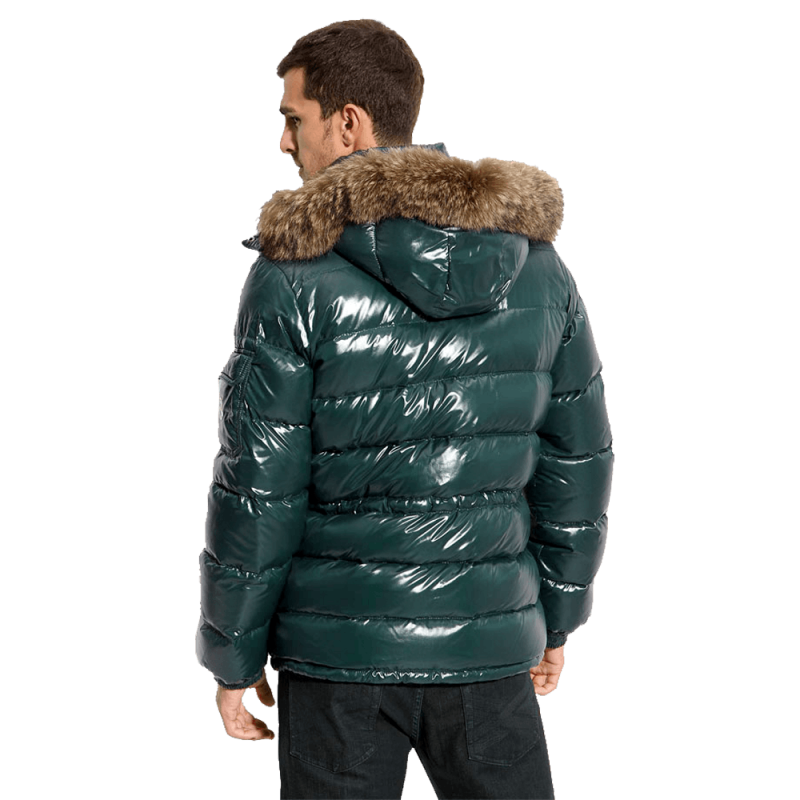 Parka with Fur Trim