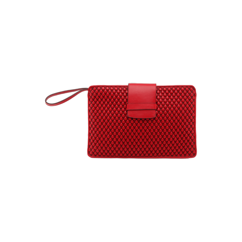 Nappa bubbles clutch