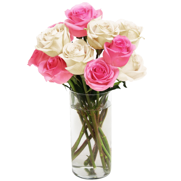 Bouquet of Long Stemmed Roses White