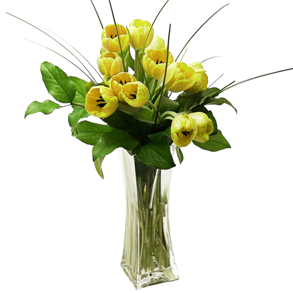Tulips Arranged in a Vase