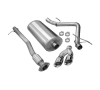 Corsa exhaust system