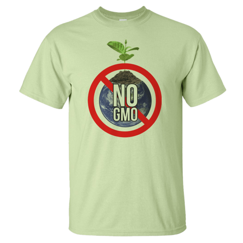 NO GMOs Earth with Plant