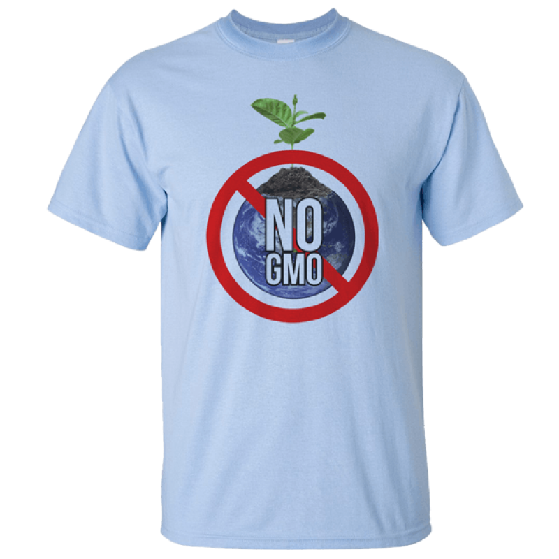 NO GMOs Earth with Plant