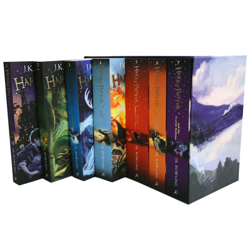 Harry Potter The Complete Collection 7 Books Set Collection J.K. Rowling