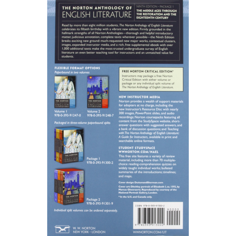 The Norton Anthology of English Literature (Ninth Edition)