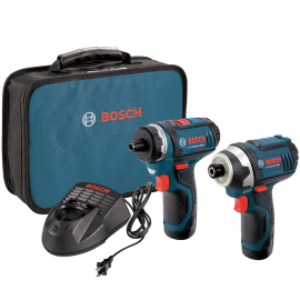 Tool Combo Kit with 2 Batteries