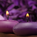 Burning candles 