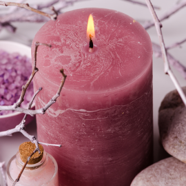 Burning candles Burning candles
