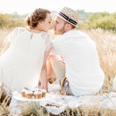 Young beautiful couple in love 