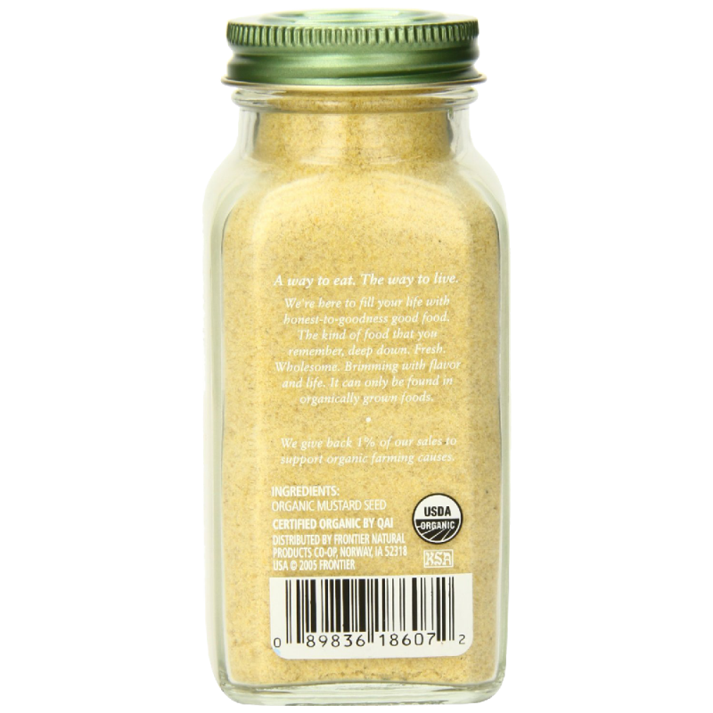 Simply Organic Mustard Seed Ground