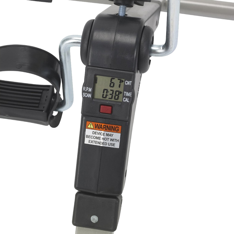Deluxe Folding Exercise Peddler with Electronic Display