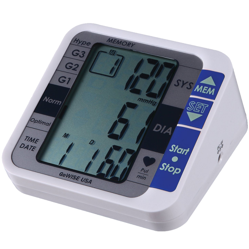 GoWISE USA Digital Blood Pressure Monitor