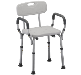 Quick Release Shower Chair with Back Quick Release Shower Chair with Back