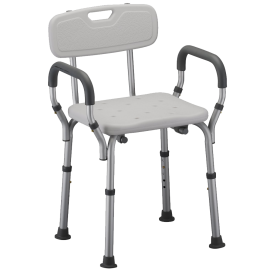 Quick Release Shower Chair with Back