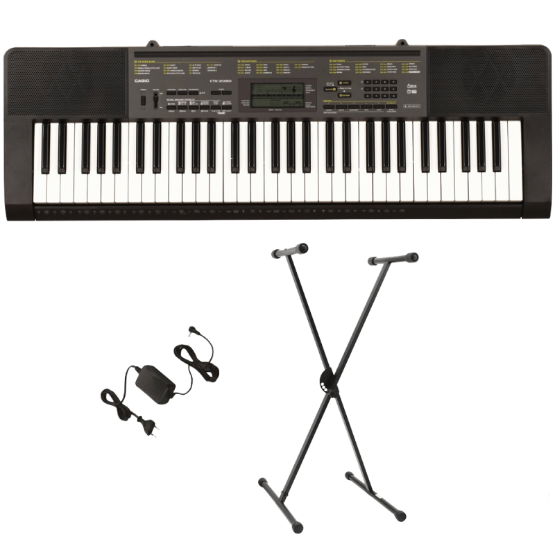 Casio CTKVK3 PAK 61-Key Premium Keyboard Bundle